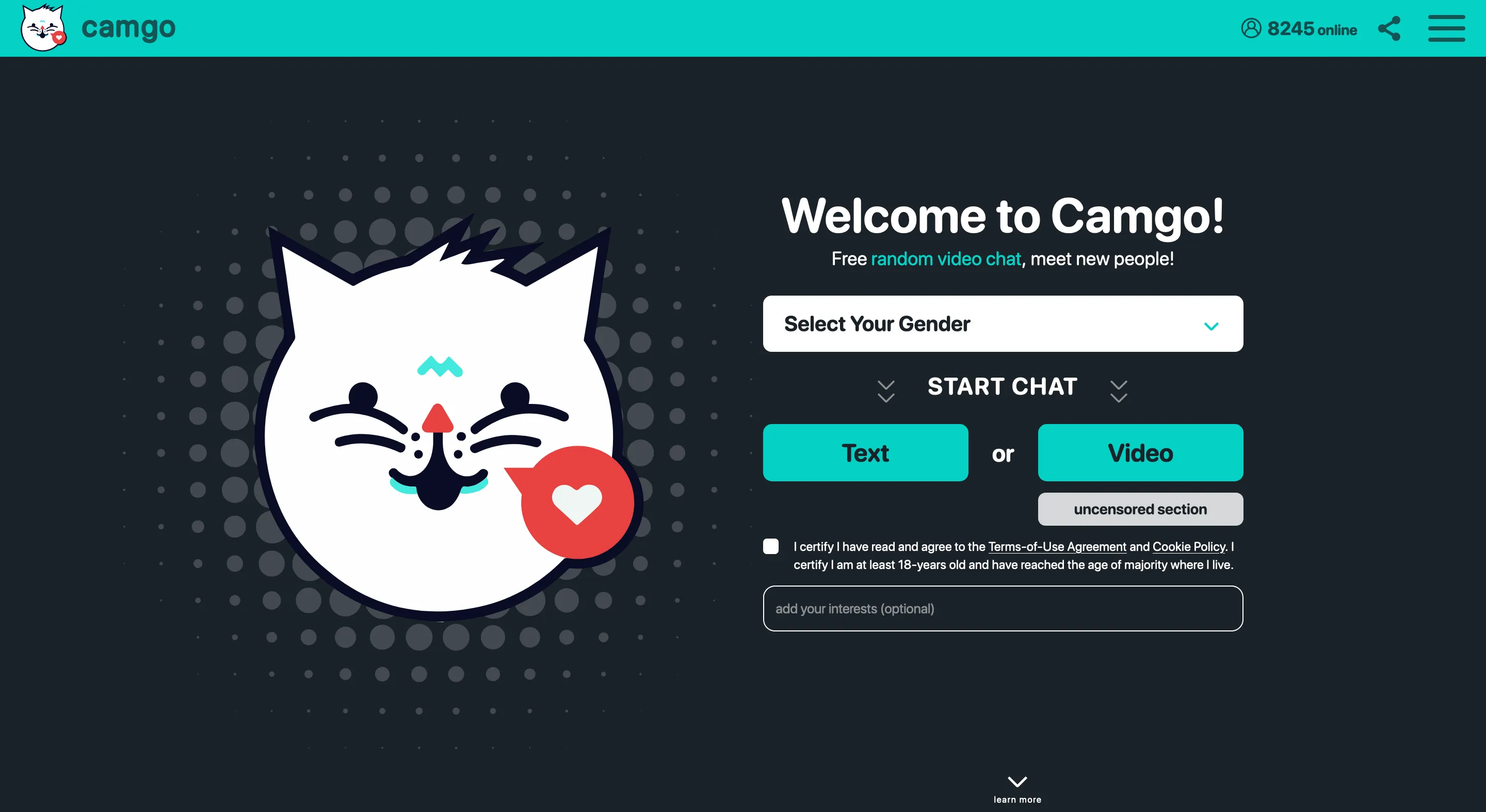 Camgo: Meet New Friends Online & Video Chat with Strangers